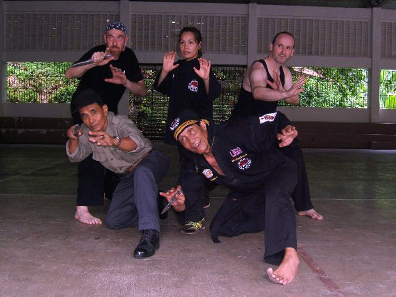 John, May, Mike, Tuhon Tortal & GM Lebe - Philippines 2007